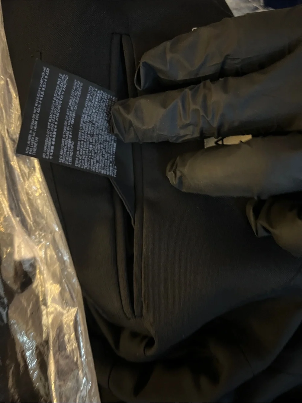 Balenciaga Black Single-Button Tailored Blazer